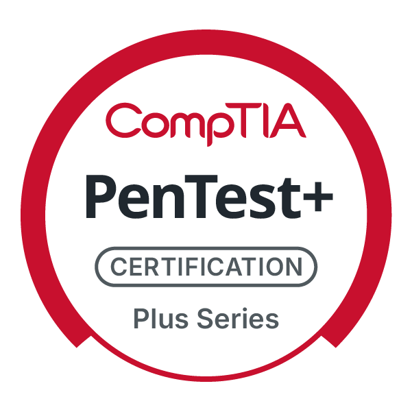 CompTIA PenTest+ certification badge